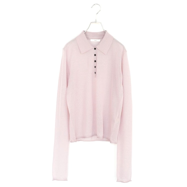 Sheer Polo Knit シアー ポロニット
