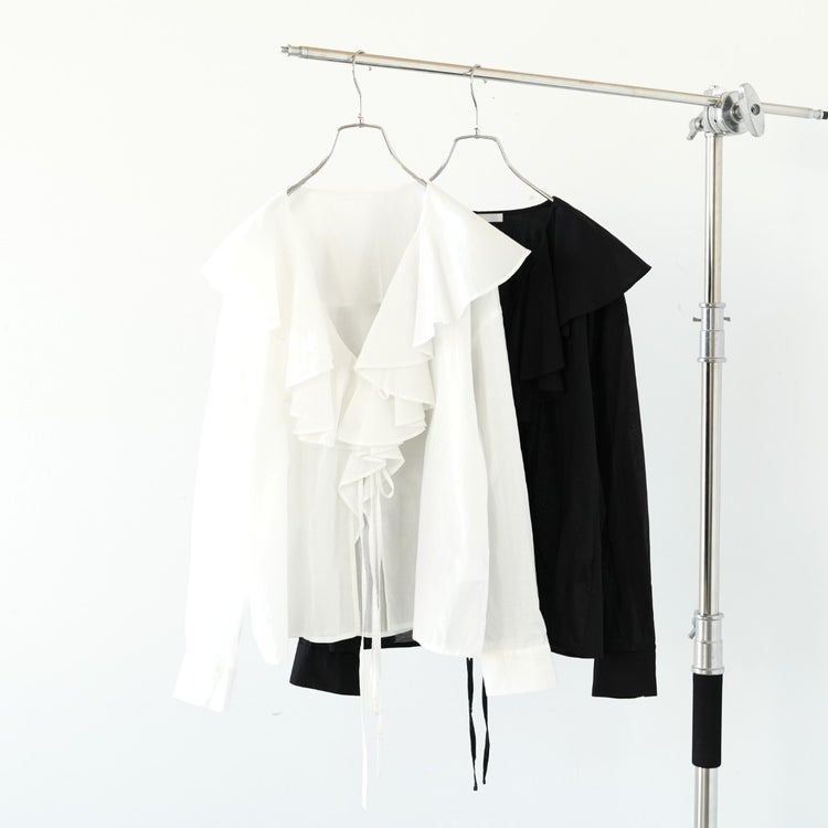Ruffle Ribbon Blouse ラッフルリボンブラウス