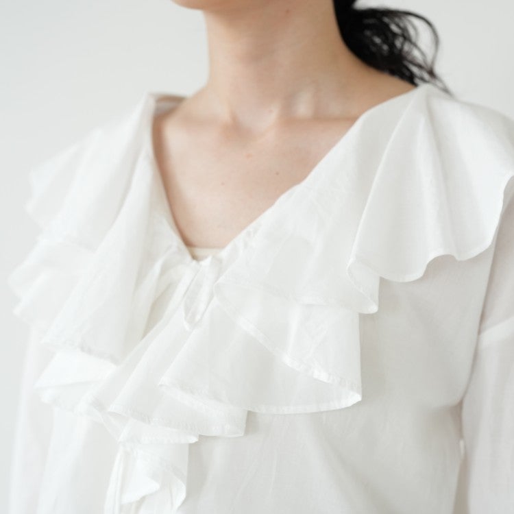 Ruffle Ribbon Blouse ラッフルリボンブラウス