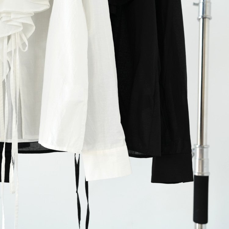 Ruffle Ribbon Blouse ラッフルリボンブラウス