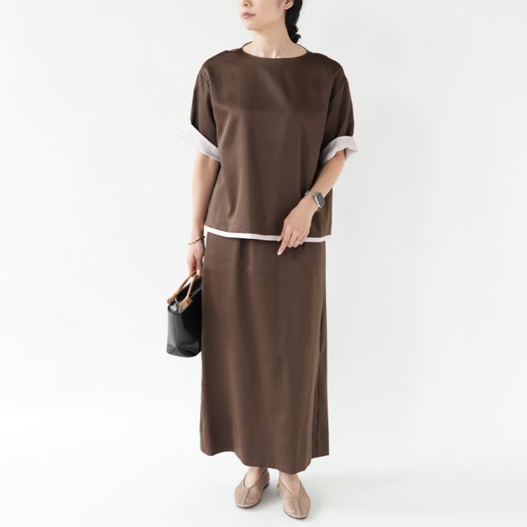 Satin T-Shirt サテンTシャツ