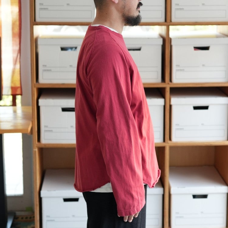 raglan sleeve L/S tee ラグランスリーブTシャツ