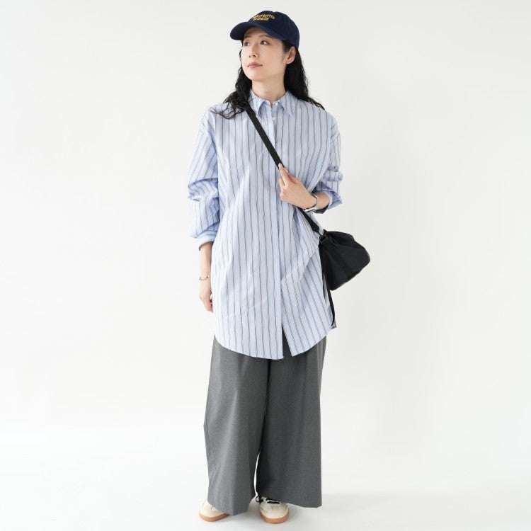 Stripe Box Cut Shirt ストライプボックスカットシャツ