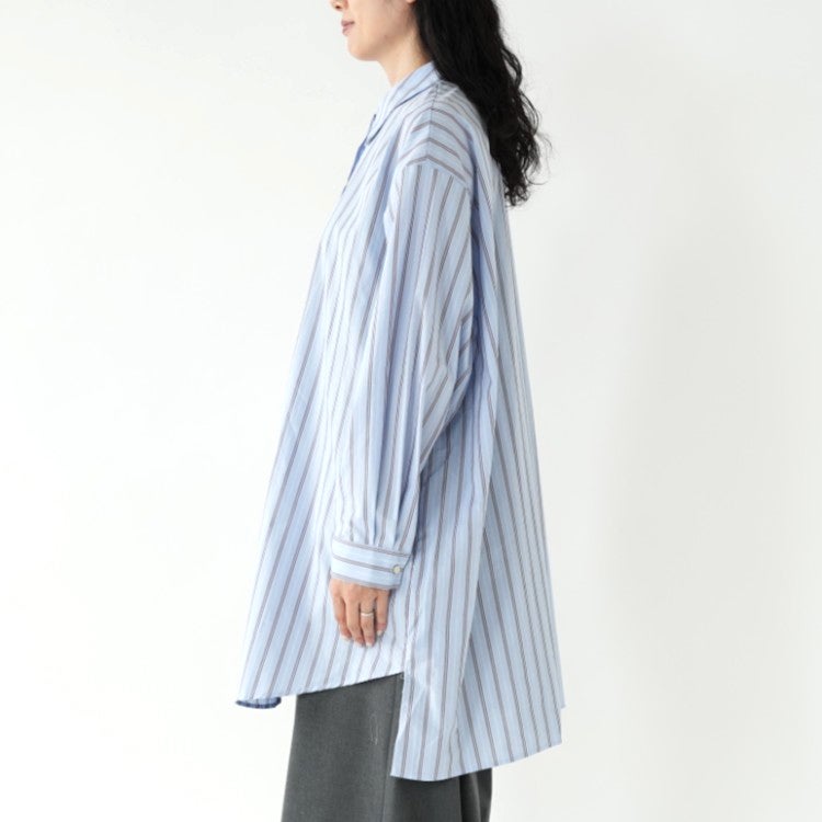 Stripe Box Cut Shirt ストライプボックスカットシャツ