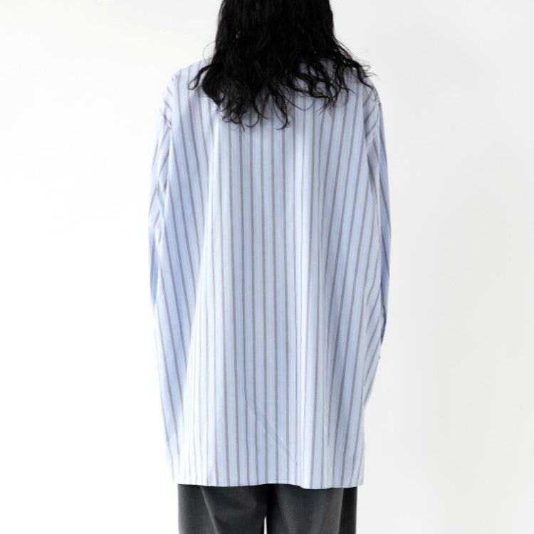 Stripe Box Cut Shirt ストライプボックスカットシャツ