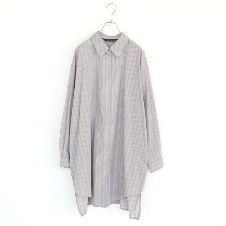 Stripe Box Cut Shirt ストライプボックスカットシャツ