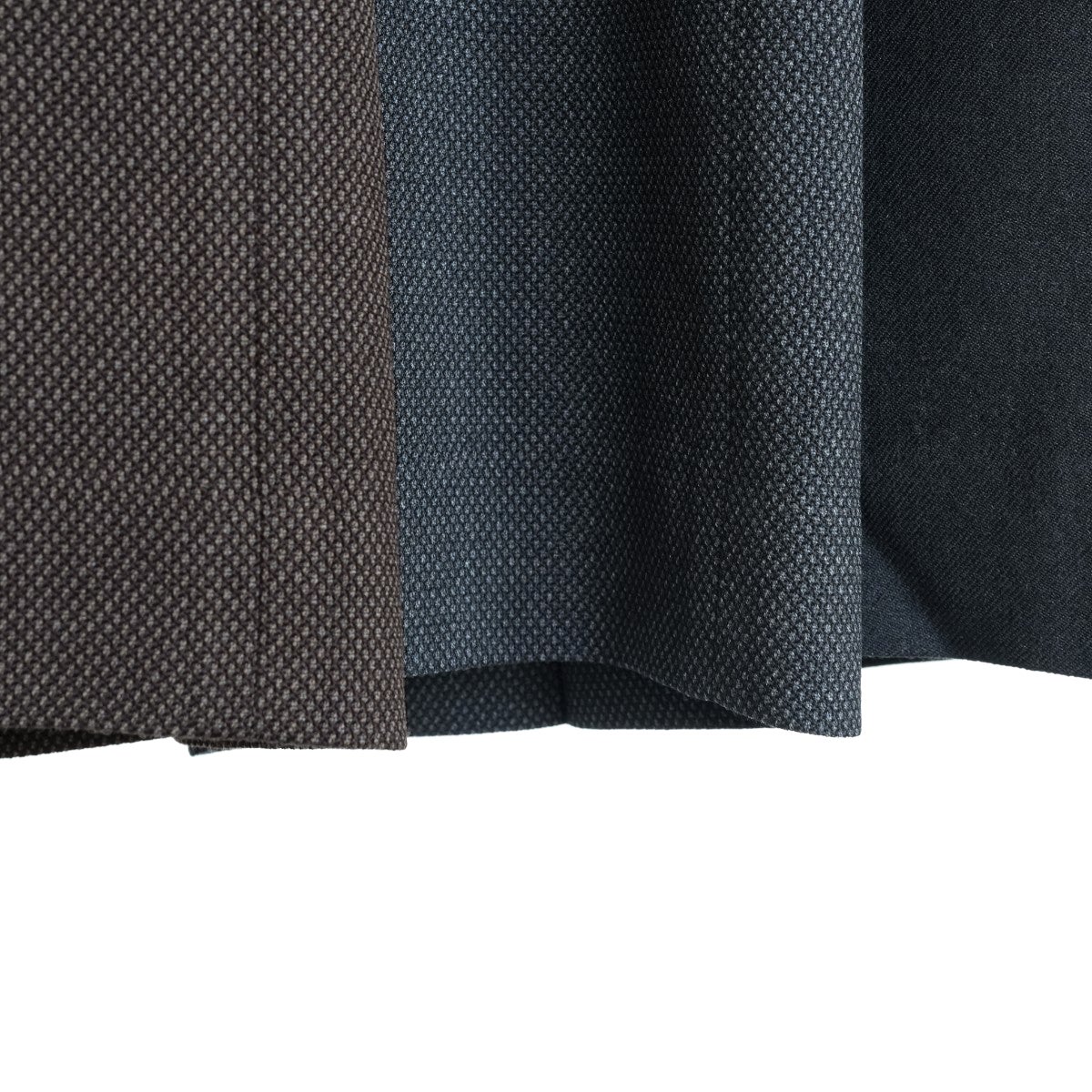 Tumbled Wool Serge Regular Fit Straight Trousers ウールサージワッシャータンブラー レギュラーフィットストレートトラウザーズ