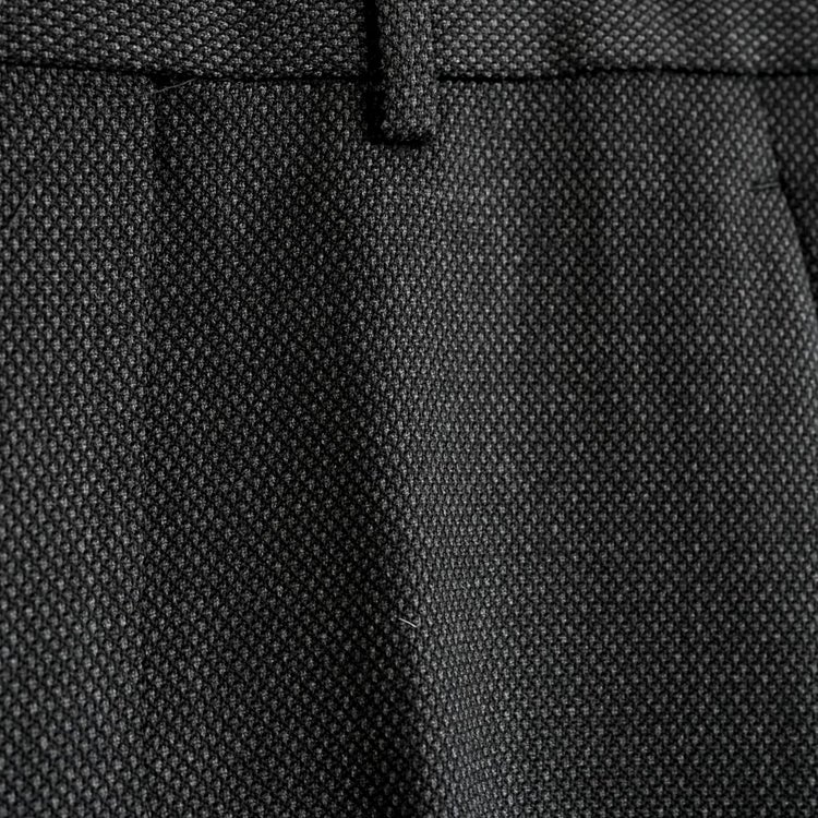 Tumbled Wool Serge Regular Fit Straight Trousers ウールサージワッシャータンブラー レギュラーフィットストレートトラウザーズ