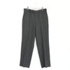 Tumbled Wool Serge Regular Fit Straight Trousers ウールサージワッシャータンブラー レギュラーフィットストレートトラウザーズ