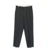 Tumbled Wool Serge Regular Fit Straight Trousers ウールサージワッシャータンブラー レギュラーフィットストレートトラウザーズ