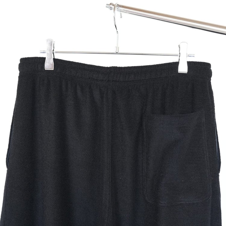 Super 140s Washable Wool Pile Knit Wide Cylinder Fit Easy Pants スーパー140s 2/60ウールパイル ワイドシリンダーフィットイージーパンツ