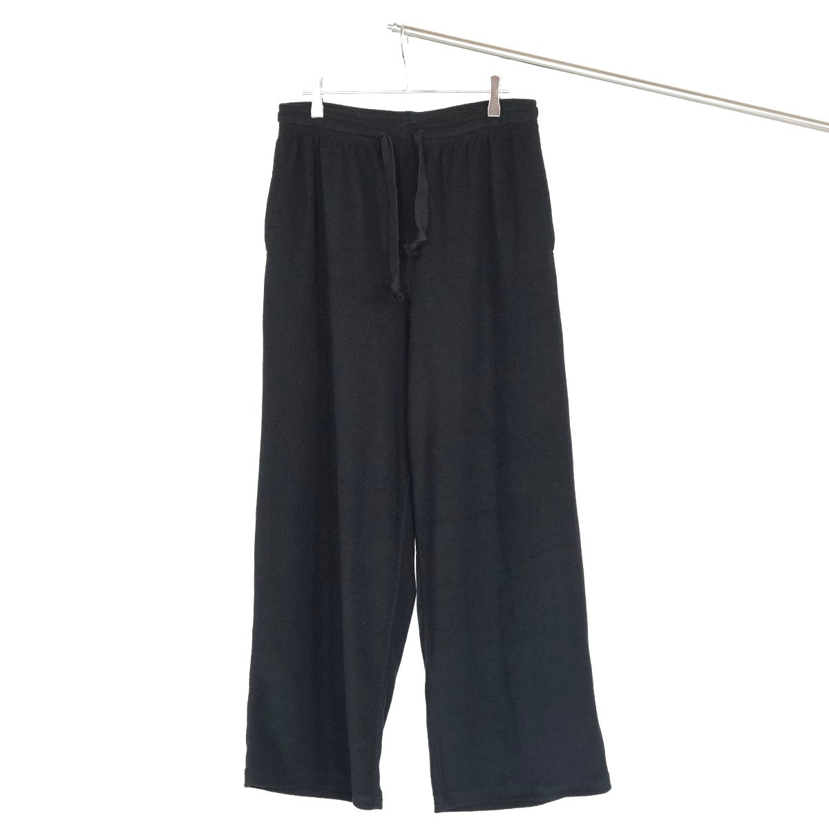 Super 140s Washable Wool Pile Knit Wide Cylinder Fit Easy Pants スーパー140s 2/60ウールパイル ワイドシリンダーフィットイージーパンツ