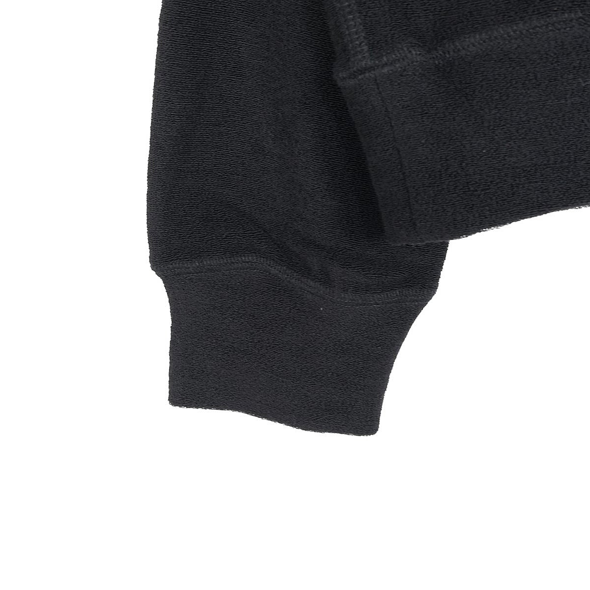 Super 140s Washable Wool Pile Knit Crew Neck Raglan Sweatshirt スーパー140s 2/60ウールパイル クルーネックラグランスウェットシャツ