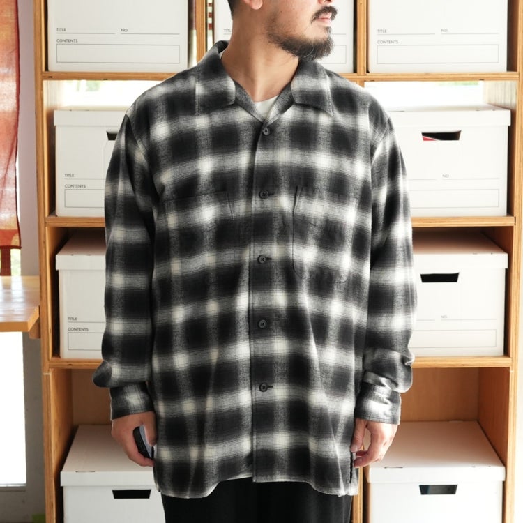 Open Collar SH オープンカラーシャツ