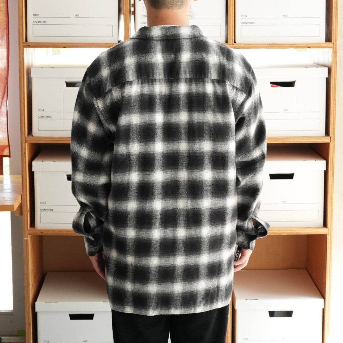 Open Collar SH オープンカラーシャツ