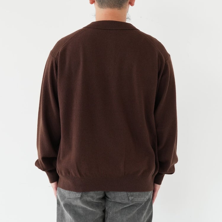 L/S KNIT POLO ニットポロ