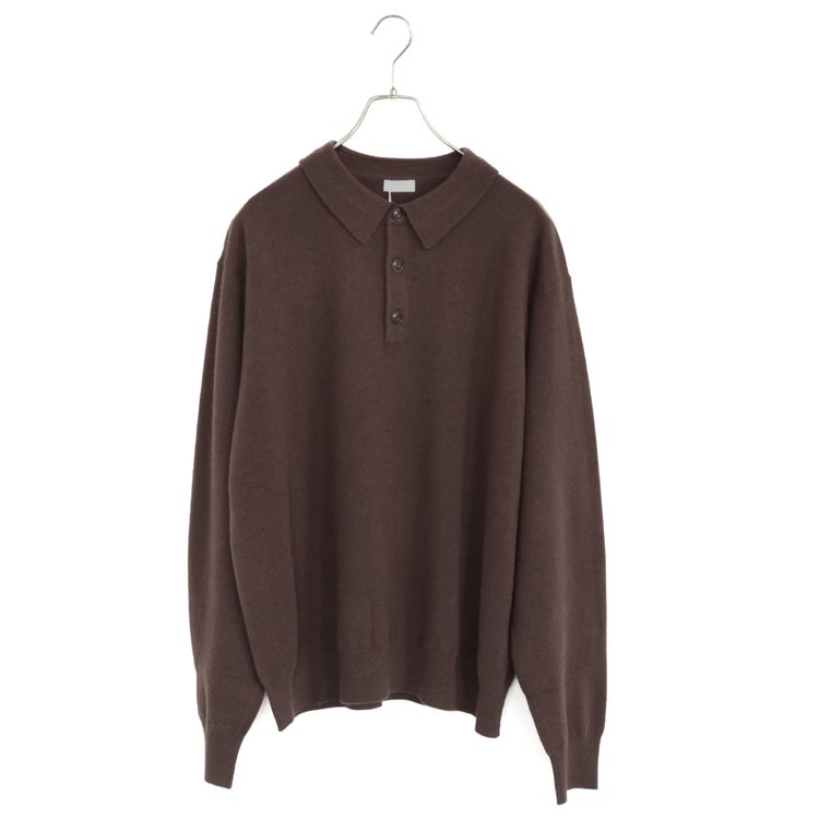 L/S KNIT POLO ニットポロ