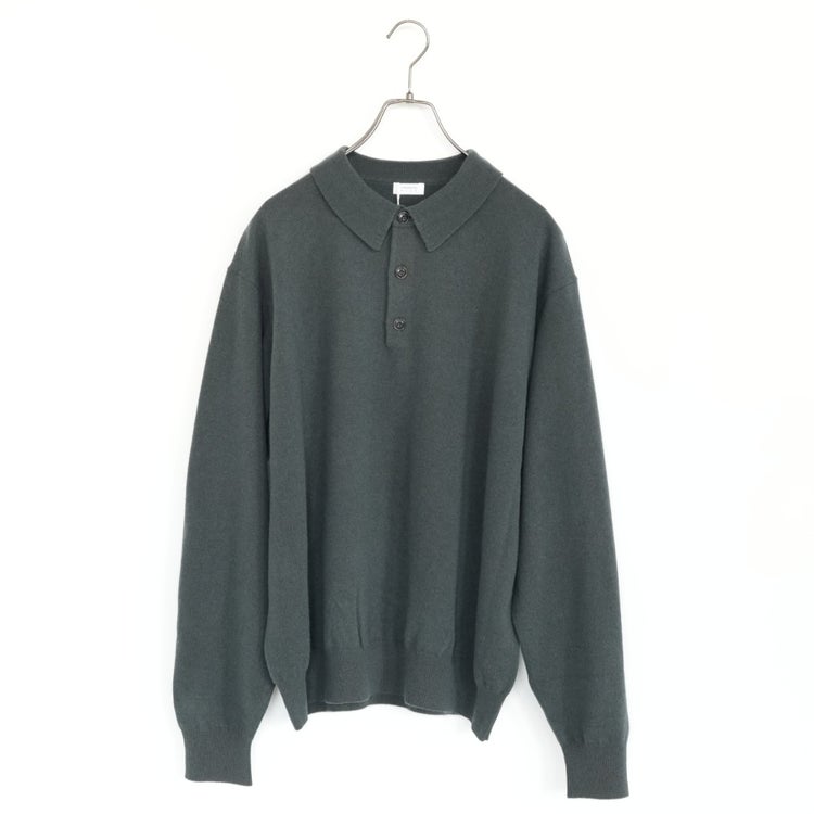 L/S KNIT POLO ニットポロ