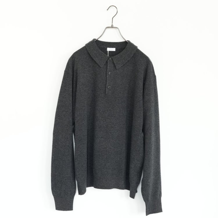 L/S KNIT POLO ニットポロ