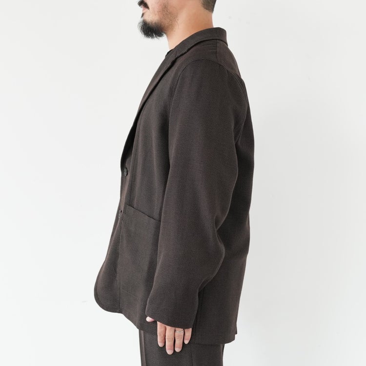 Tumbled Wool Serge Stroll Around Jacket ウールサージワッシャータンブラー ストロールアラウンドジャケット