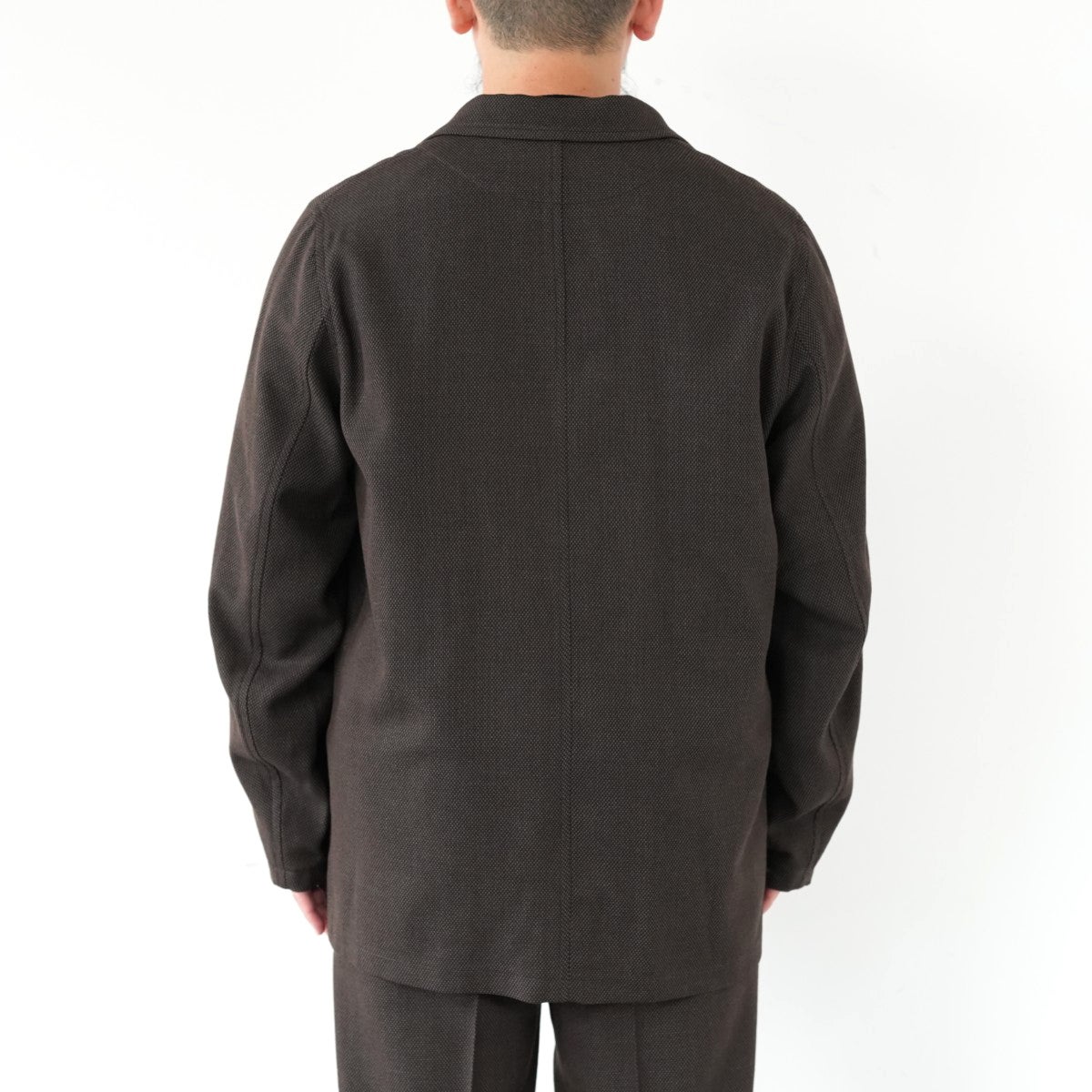 Tumbled Wool Serge Stroll Around Jacket ウールサージワッシャータンブラー ストロールアラウンドジャケット