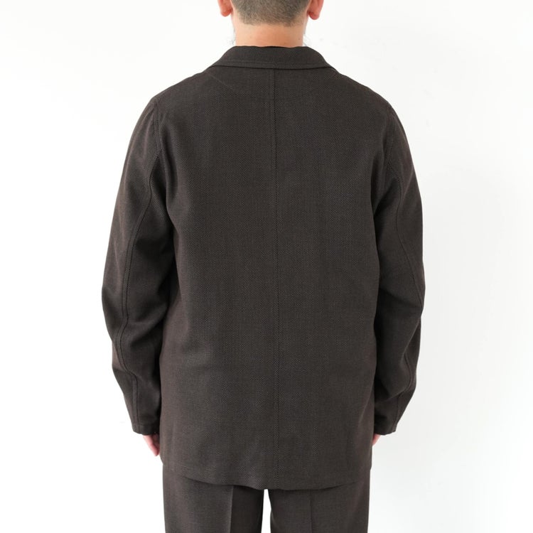Tumbled Wool Serge Stroll Around Jacket ウールサージワッシャータンブラー ストロールアラウンドジャケット