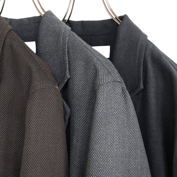 Tumbled Wool Serge Stroll Around Jacket ウールサージワッシャータンブラー ストロールアラウンドジャケット