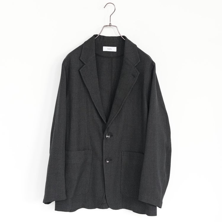 Tumbled Wool Serge Stroll Around Jacket ウールサージワッシャータンブラー ストロールアラウンドジャケット