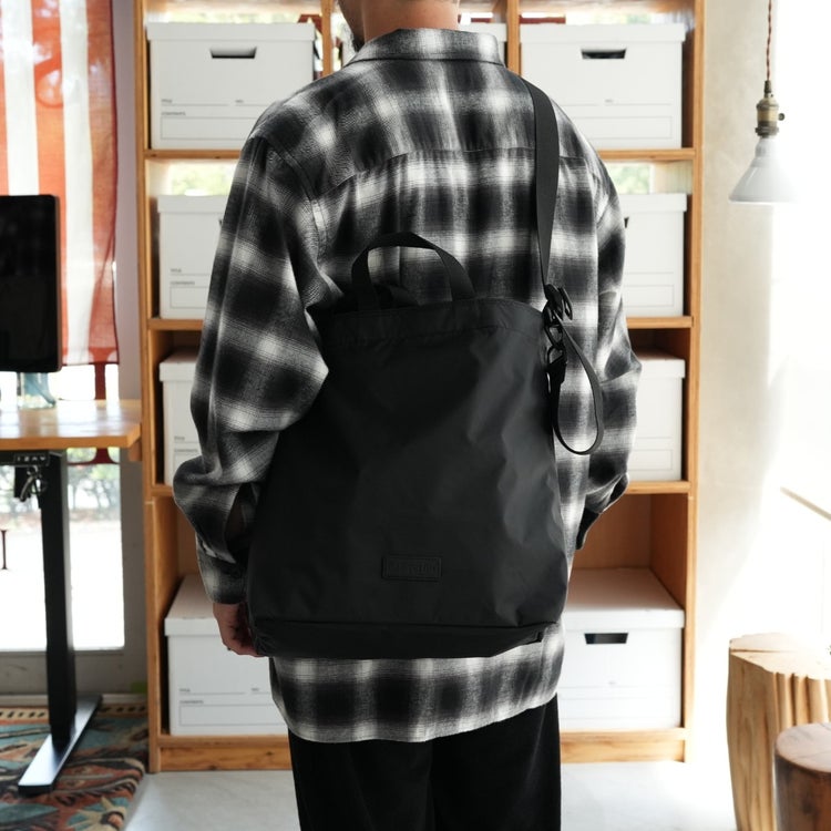PACKABLE TOTE SHOULDER BAG パッカブルトートショルダーバッグ