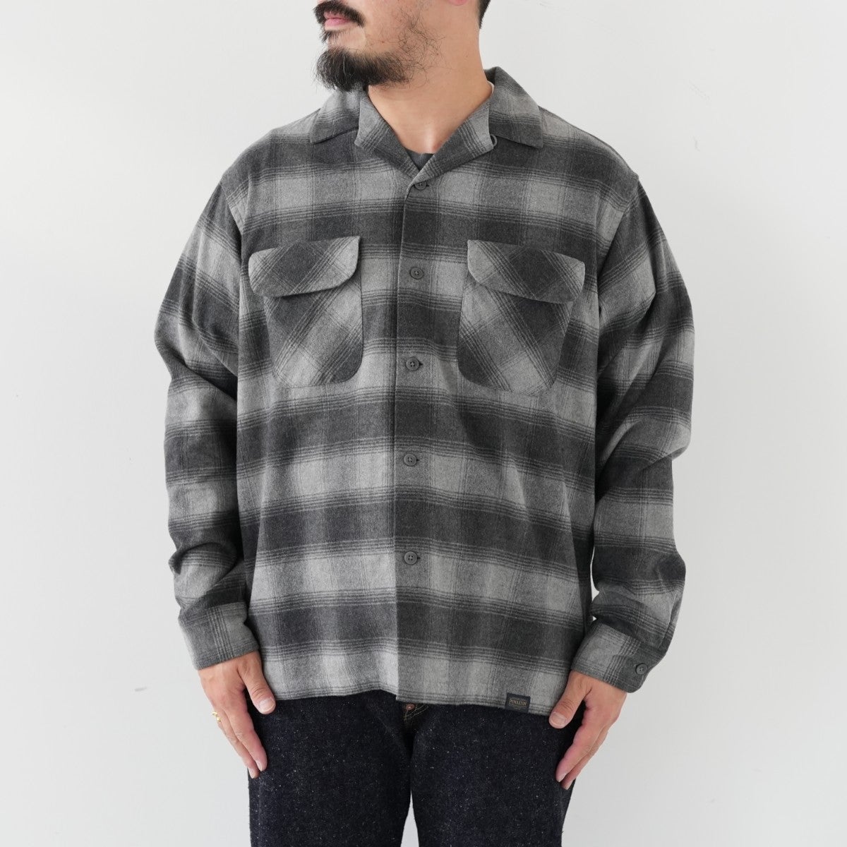 Open Collar Shirt オープンカラーシャツ