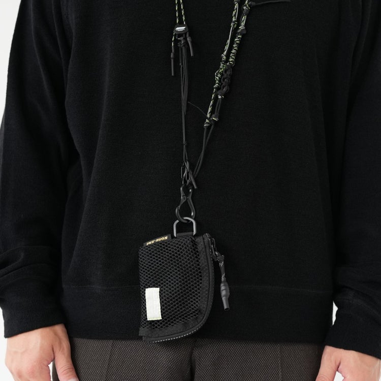 "WALLET" BLACK MESH ウォレット ブラックメッシュ