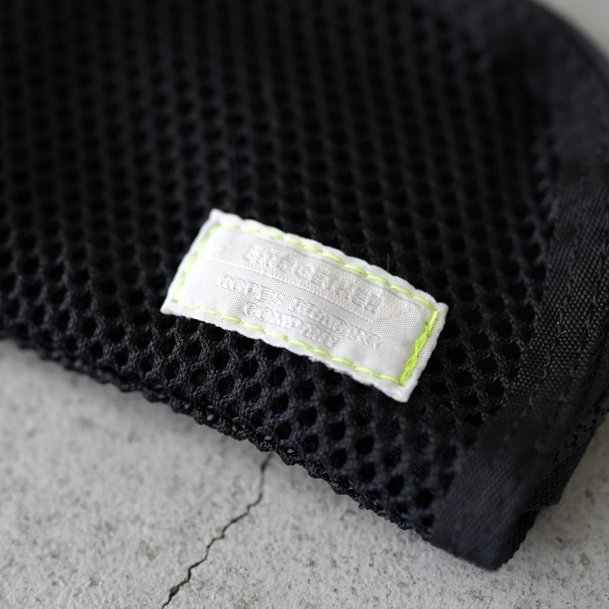 "WALLET" BLACK MESH ウォレット ブラックメッシュ