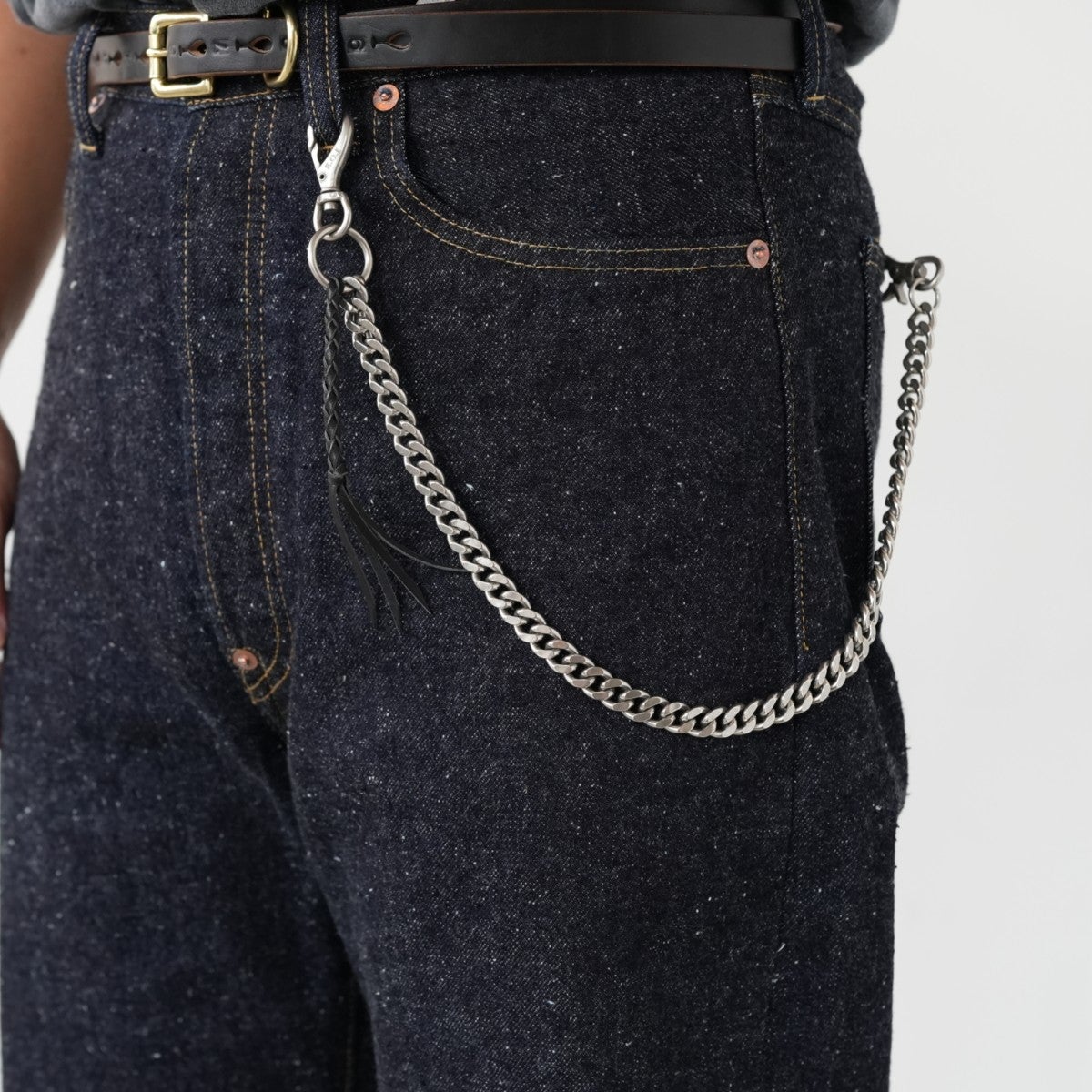 WALLET BRASS CURB CHAIN ウォレットブラスチェーン