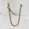 WALLET BRASS CURB CHAIN ウォレットブラスチェーン