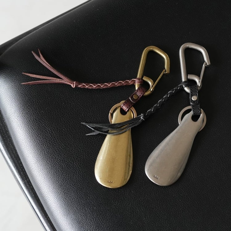 BRASS SHOE HORN KEY RING ブラス シューホーン キーリング