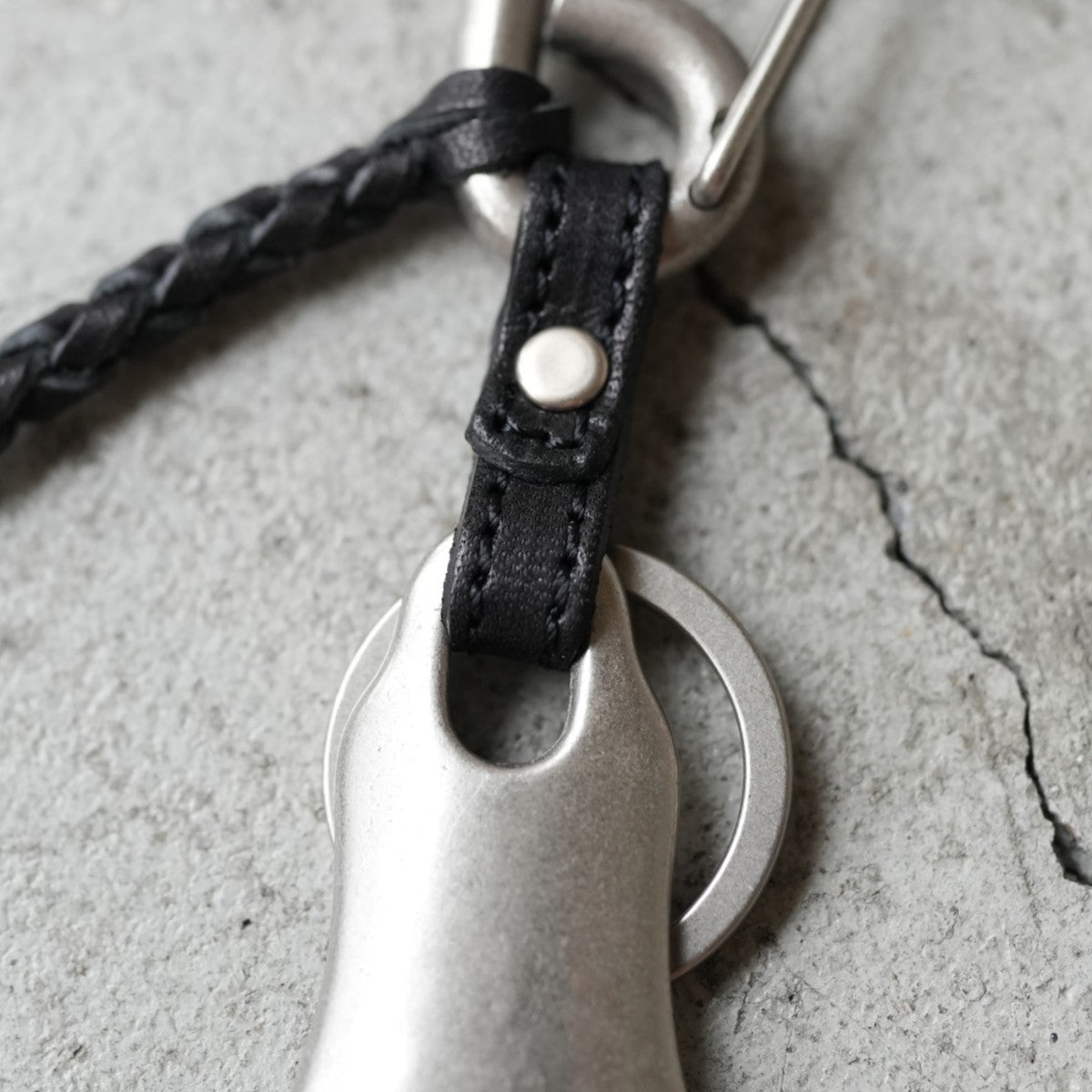 BRASS SHOE HORN KEY RING ブラス シューホーン キーリング