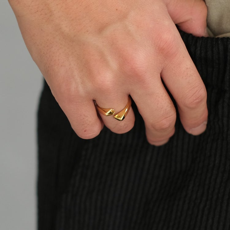 stem ring gold ステムリング
