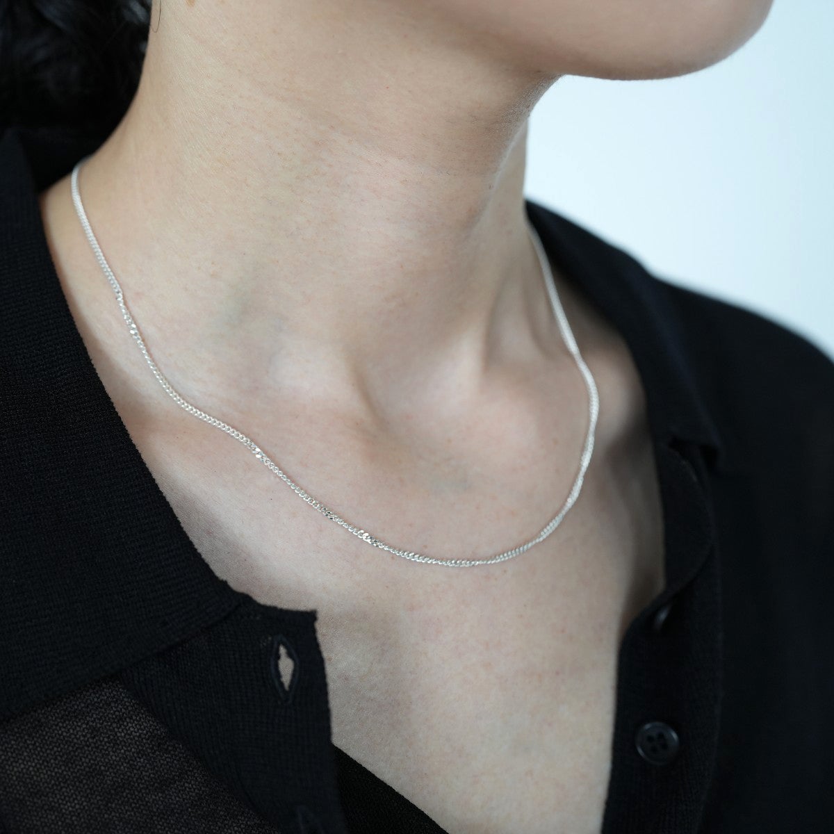 Twist Necklace / Curve 45 ツイストネックレス カーブ45