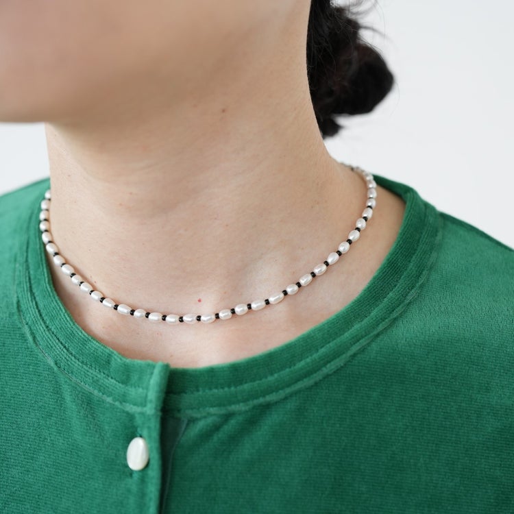 Shadow Pearl Necklace シャドウパールネックレス