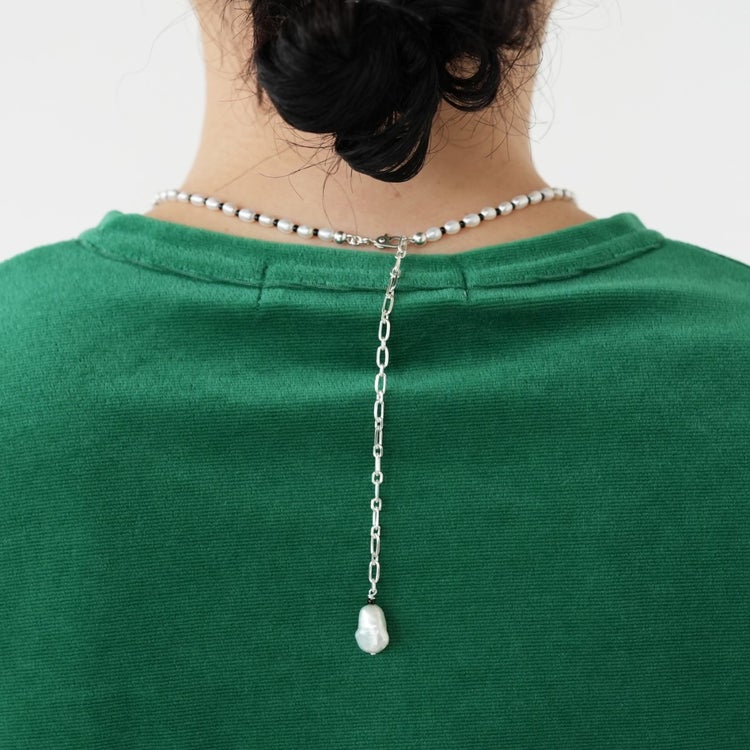 Shadow Pearl Necklace シャドウパールネックレス