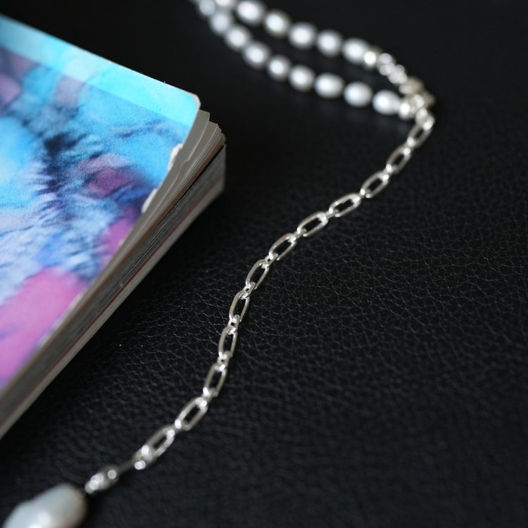 Shadow Pearl Necklace シャドウパールネックレス