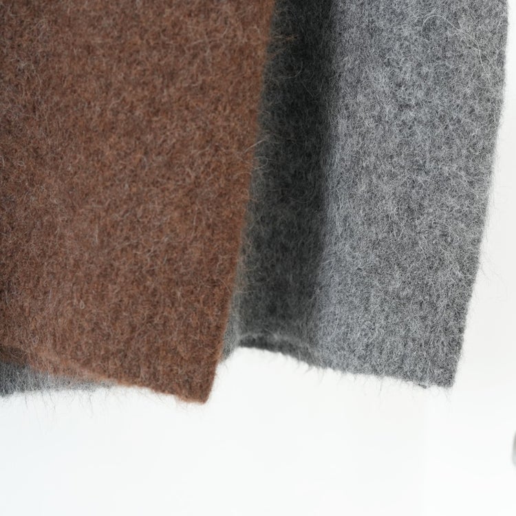 ALPACA SHAGGY KNIT VEST アルパカシャギーニットベスト