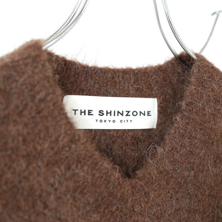 ALPACA SHAGGY KNIT VEST アルパカシャギーニットベスト