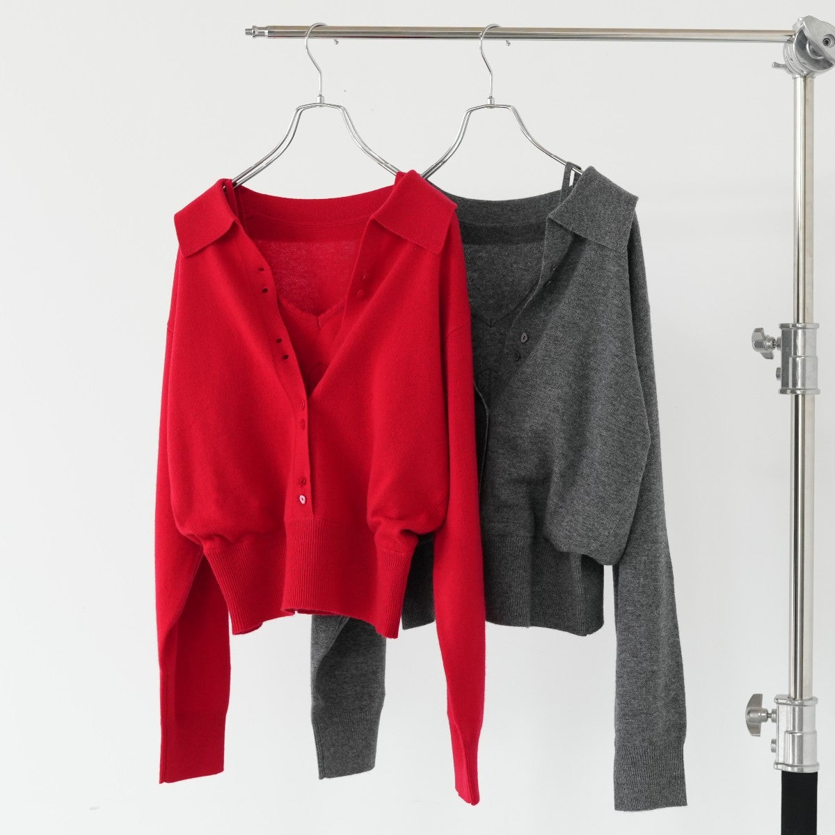 slow off knit top スロウオフニットトップ