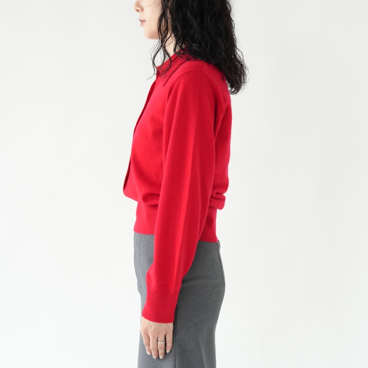 slow off knit top スロウオフニットトップ