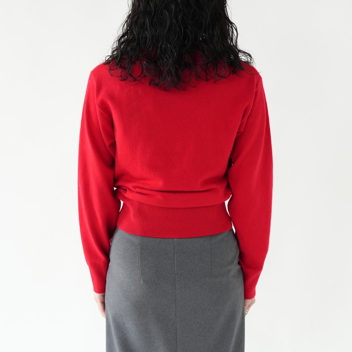 slow off knit top スロウオフニットトップ