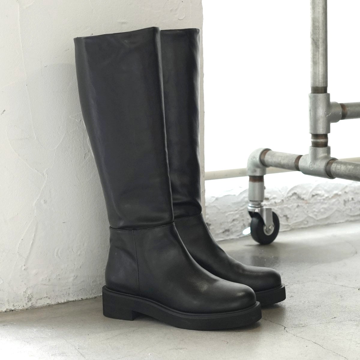 Ecoleather Long Boots エコレザーロングブーツ