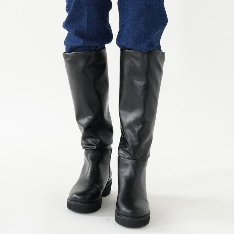 Ecoleather Long Boots エコレザーロングブーツ