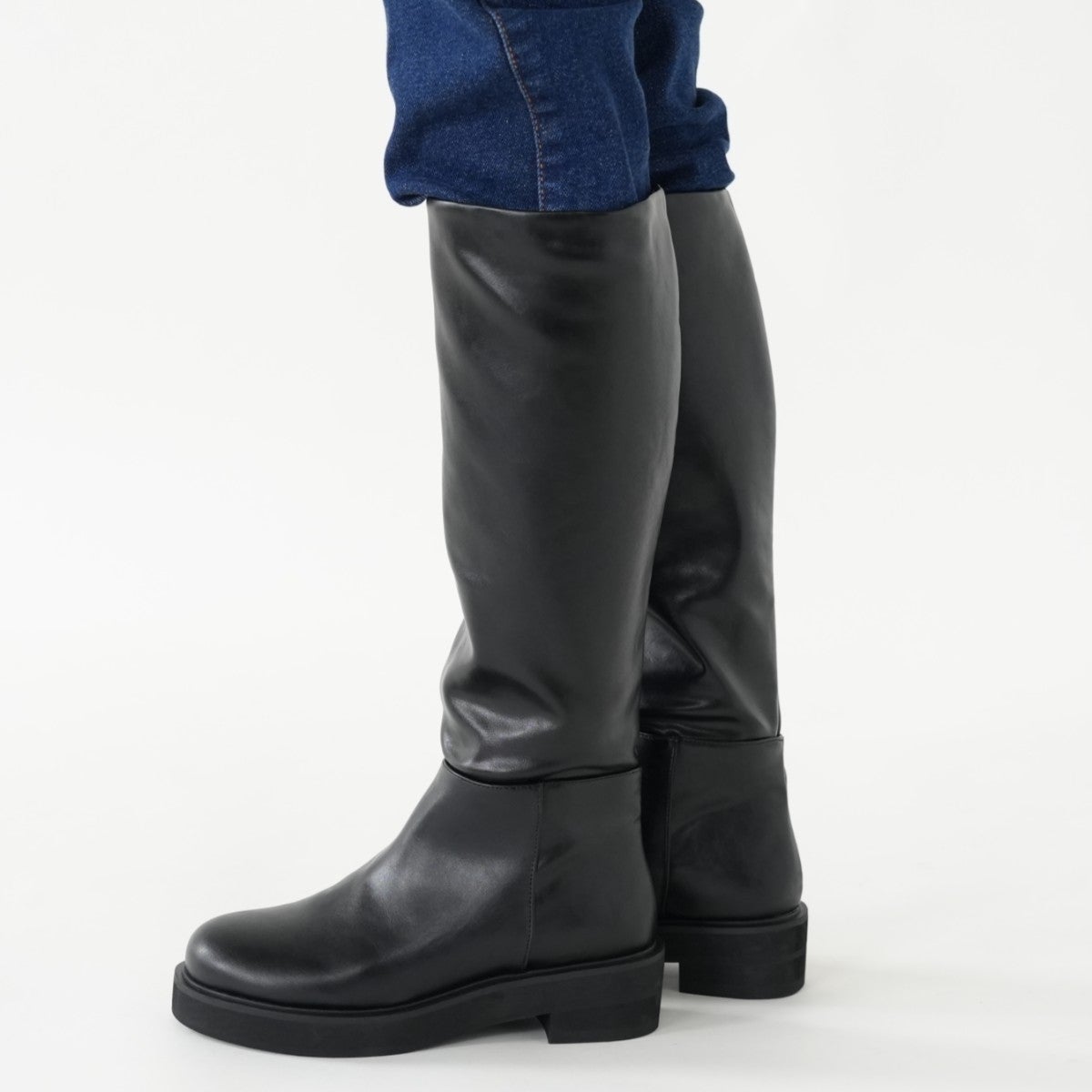 Ecoleather Long Boots エコレザーロングブーツ