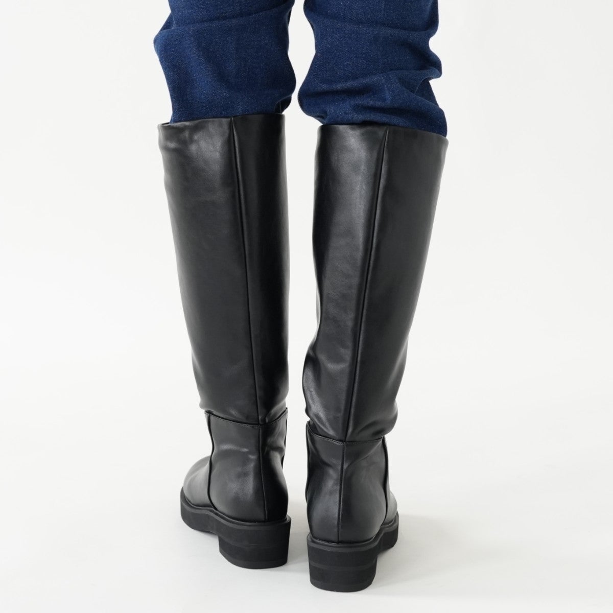Ecoleather Long Boots エコレザーロングブーツ